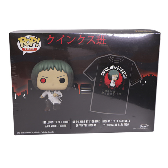 Funko POP And T-Shirt Tokyo Ghoul: Toru Mutsuki GameStop Exclusive Size XL - Picture 3 of 7